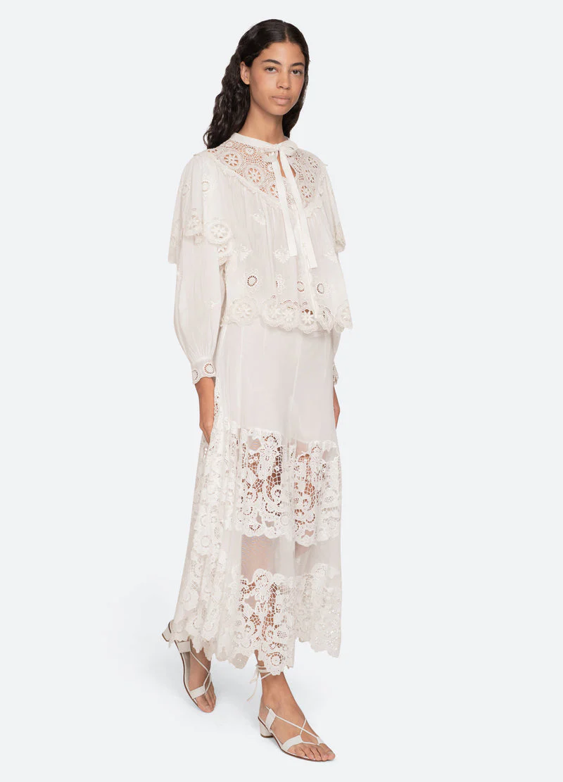 Blouse Ss26-044 Cream - Image 7