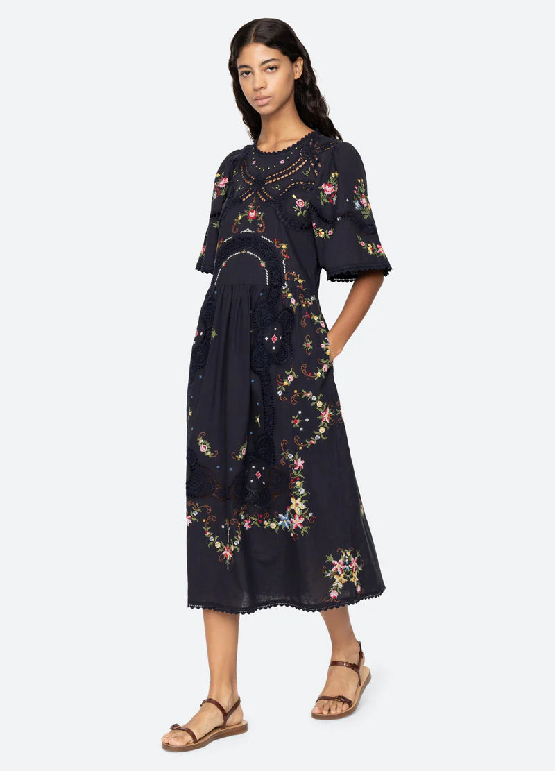 Dress Rs25-245 Navy - Image 2