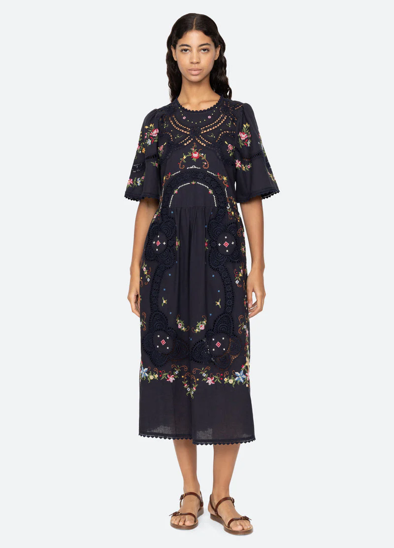 Dress Rs25-245 Navy - Image 7
