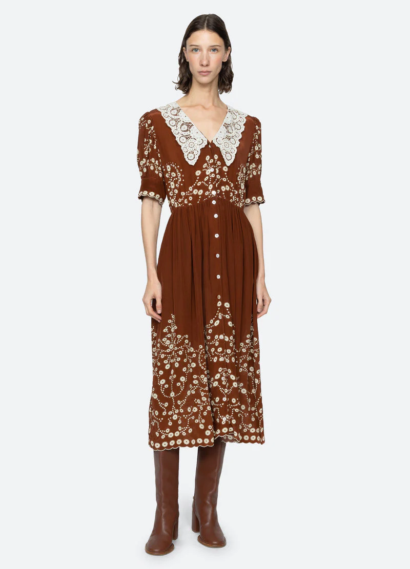 Dress Rs26-115 Brown