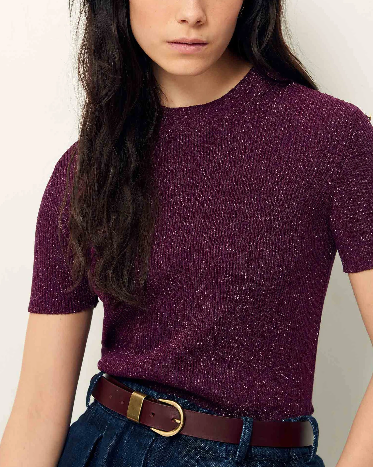 Belt Miloa Burgundy - Image 4