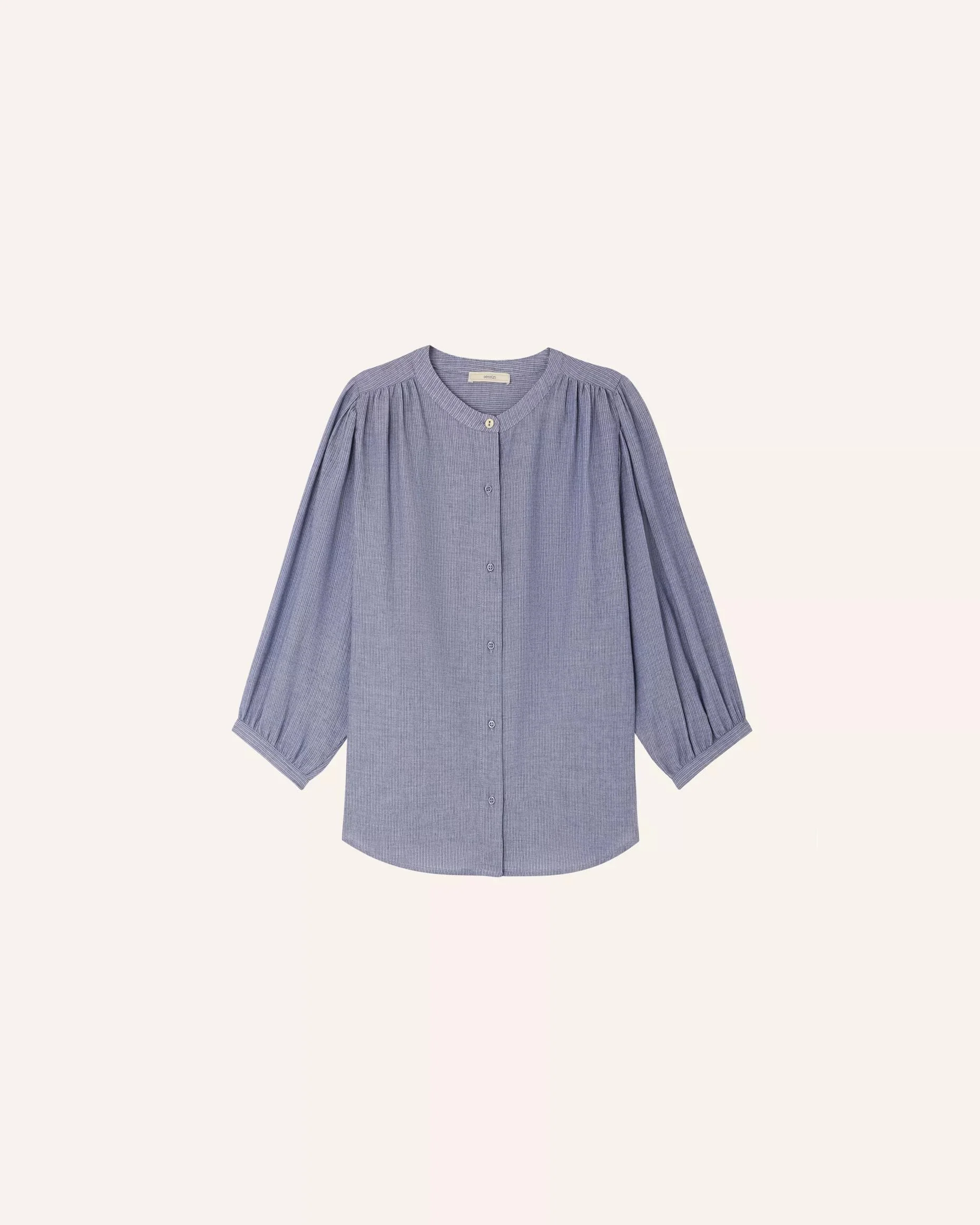 Blouse A View Chambray-Blue - Image 6