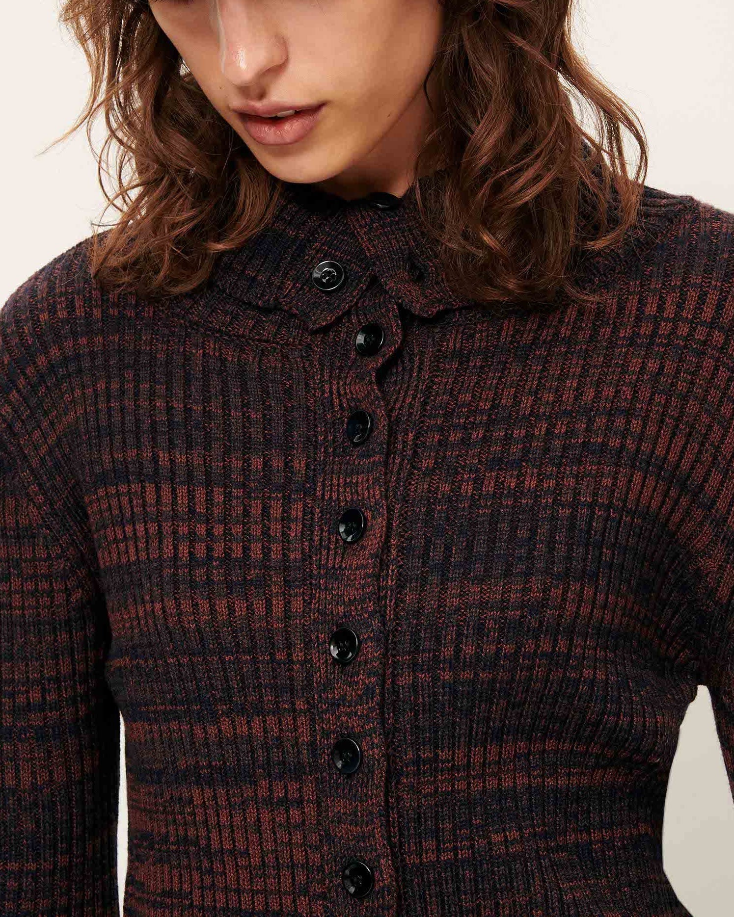 Cardigan Mokashi Navybrown - Image 2