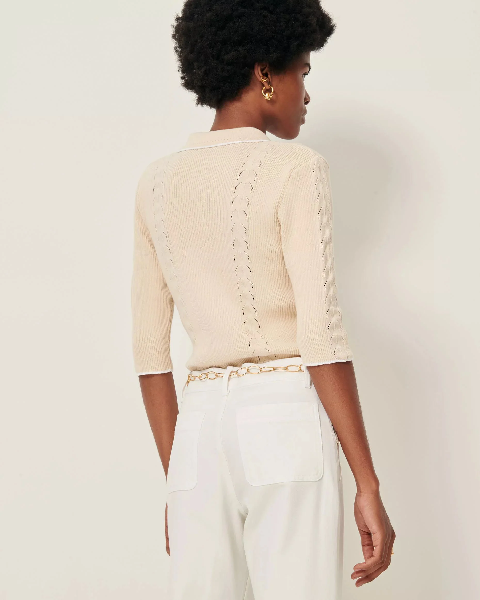 Pants Volta Optical-White - Image 4