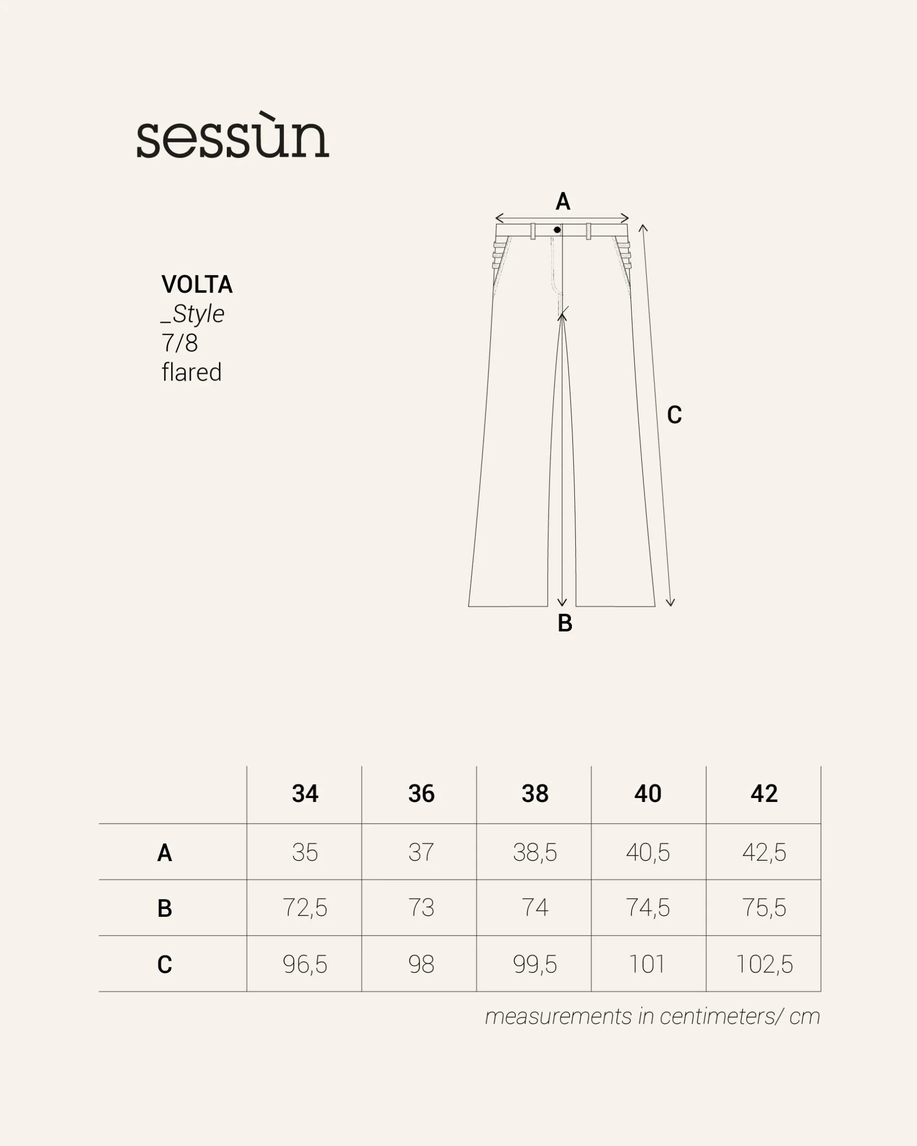 Pants Volta Optical-White - Image 6