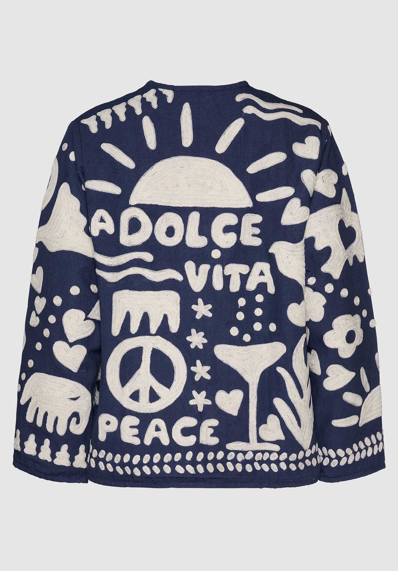 Jacket Maggie Suzani Navy-Peace - Image 5