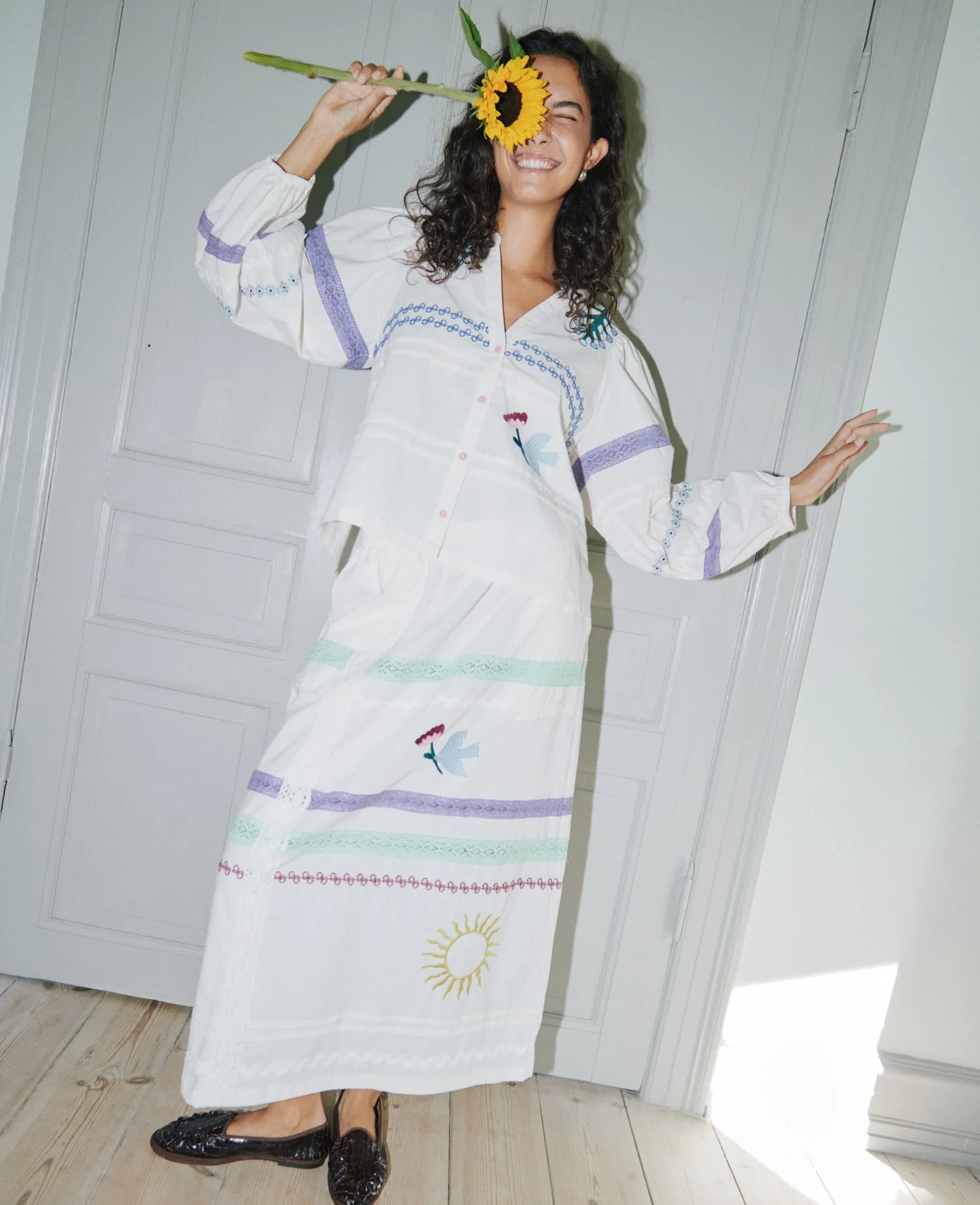 Skirt Isha Skirt Snow-White - Image 4