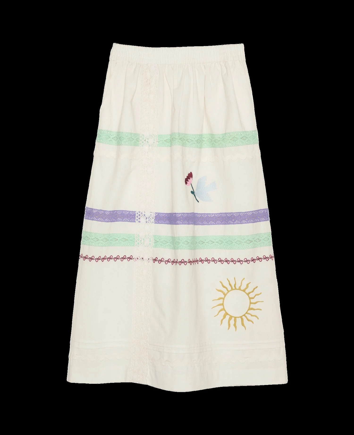 Skirt Isha Skirt Snow-White - Image 7