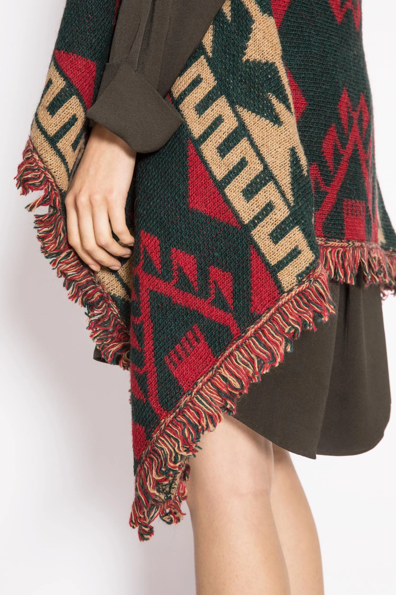 Sleeveless Knitted Coat - Image 5