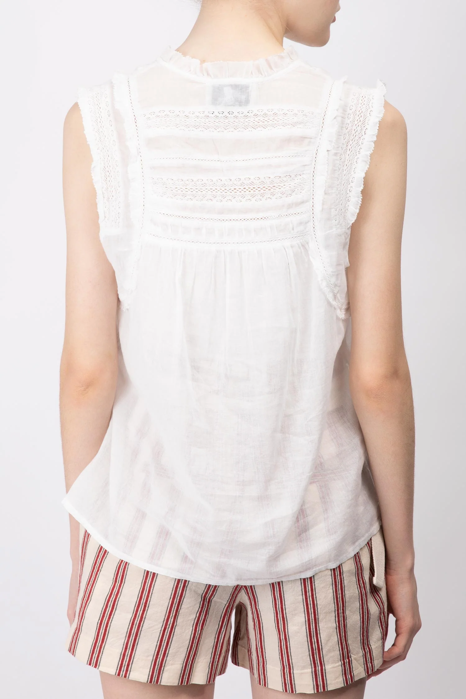 Sleeveless Lace Top - Image 3