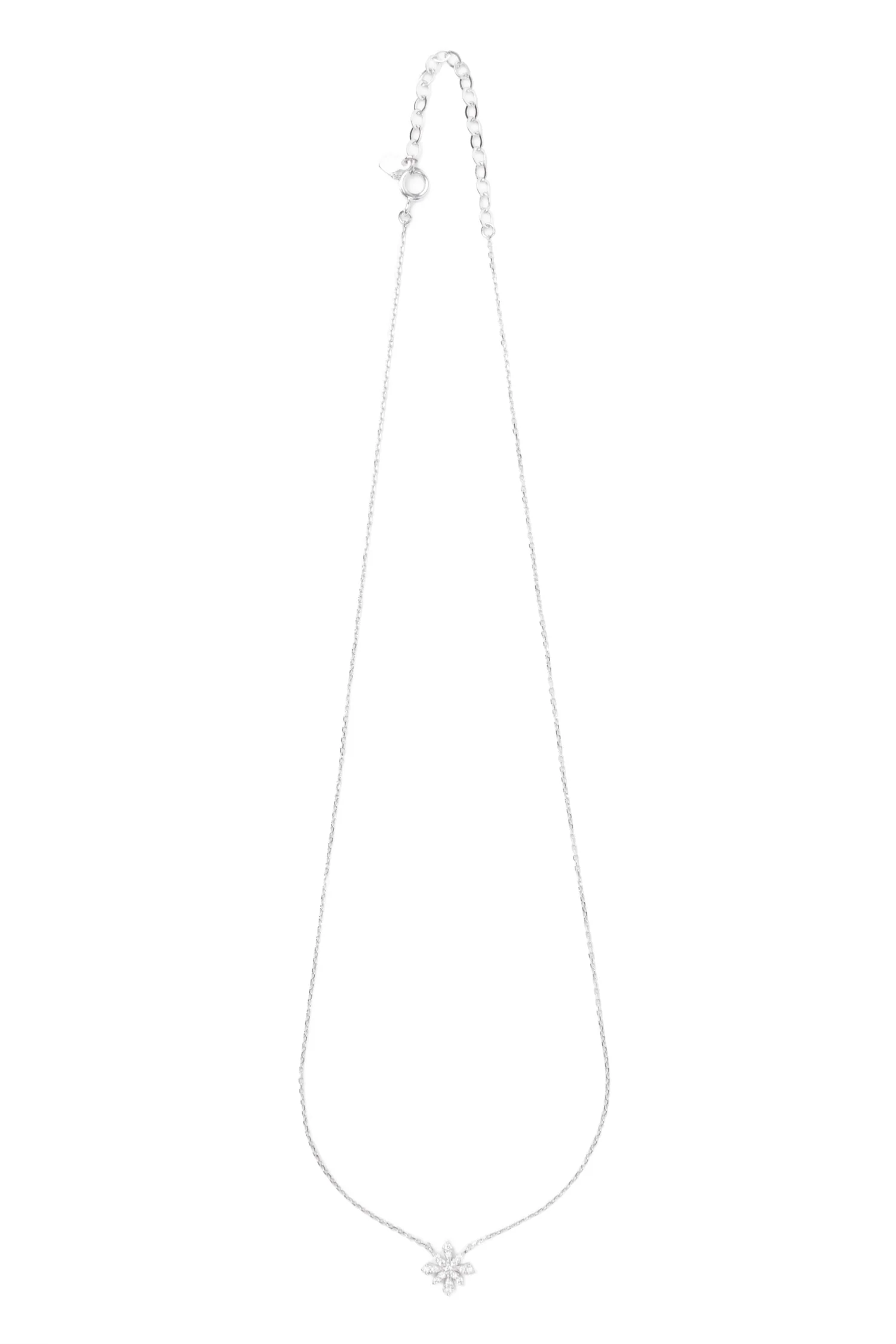 Snow 14K White Gold Necklace