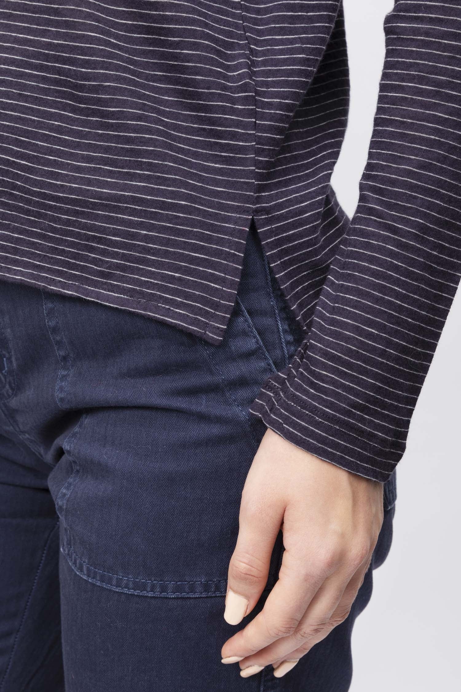 Striped Long Sleeved T-shirt - Image 3