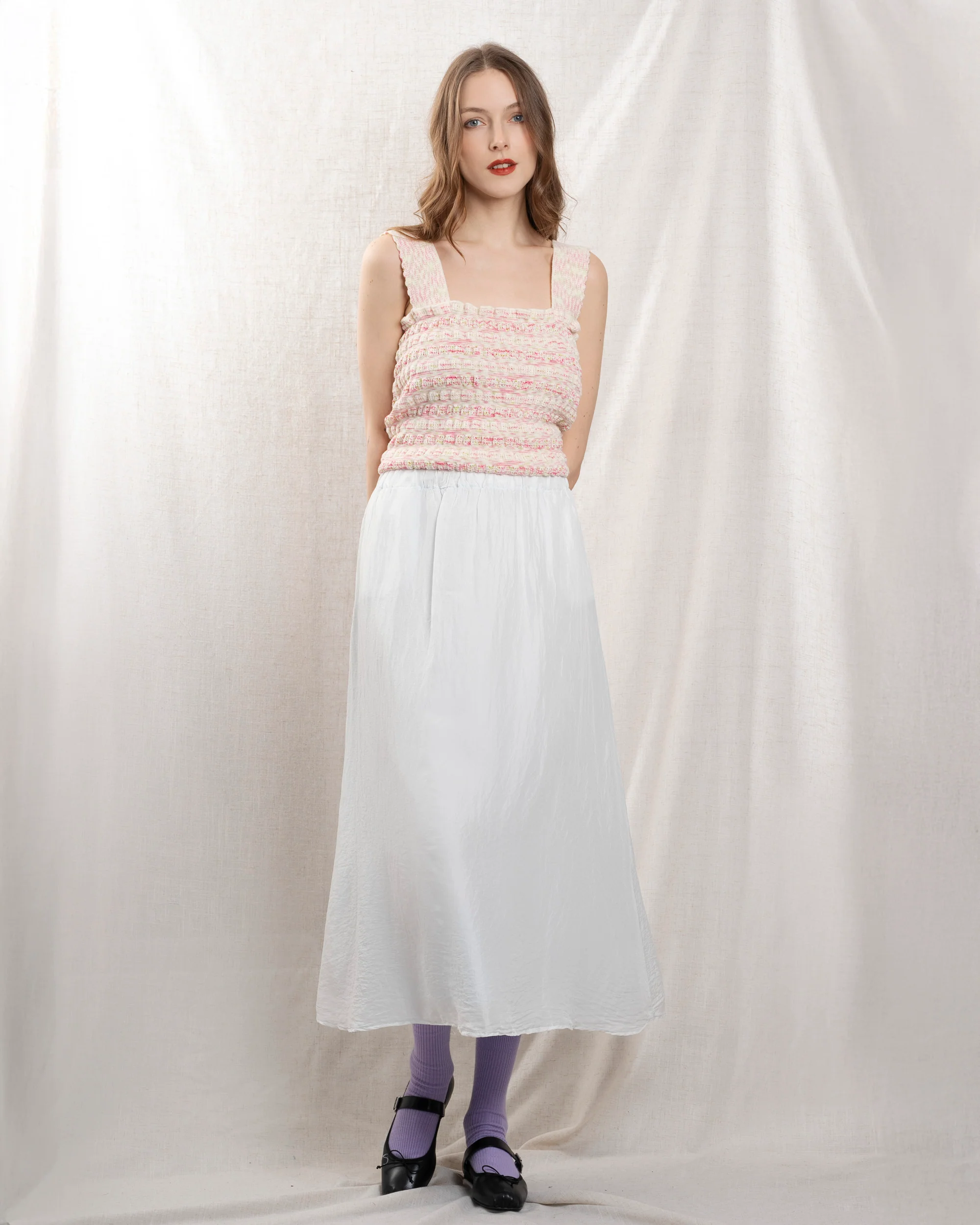 Skirt La Fille Skirt Light-Blue