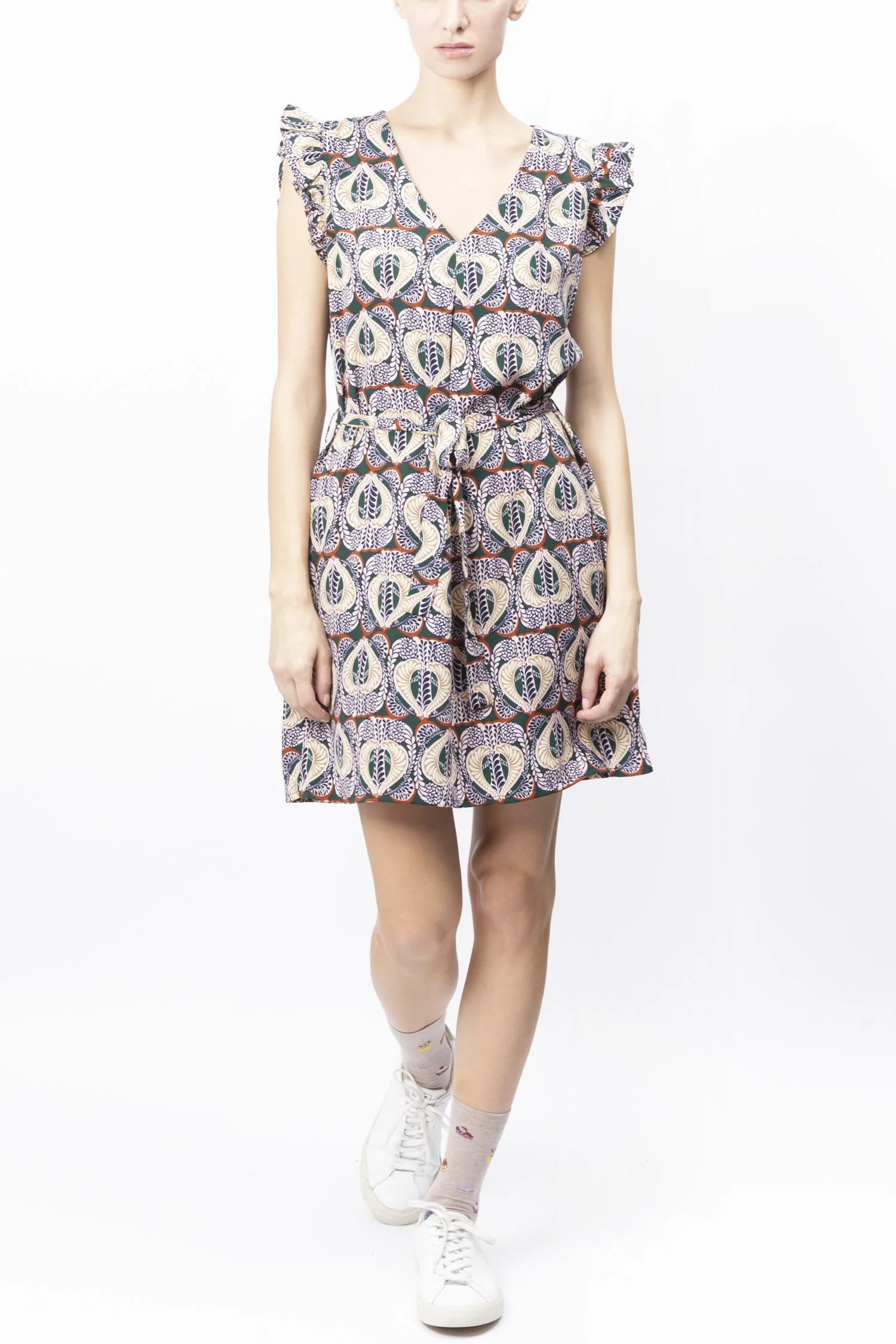Tie-waist Dress - Image 2