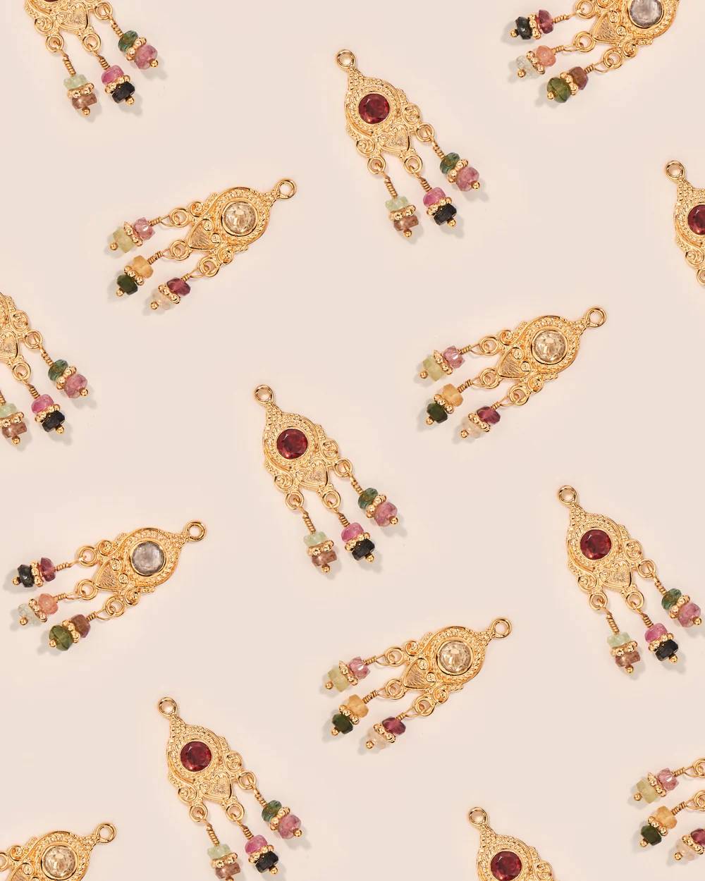 Earring Padma Bo Gold - Image 3