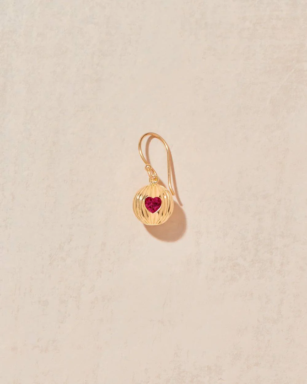 Earring Prema Bo Grenat-Rose