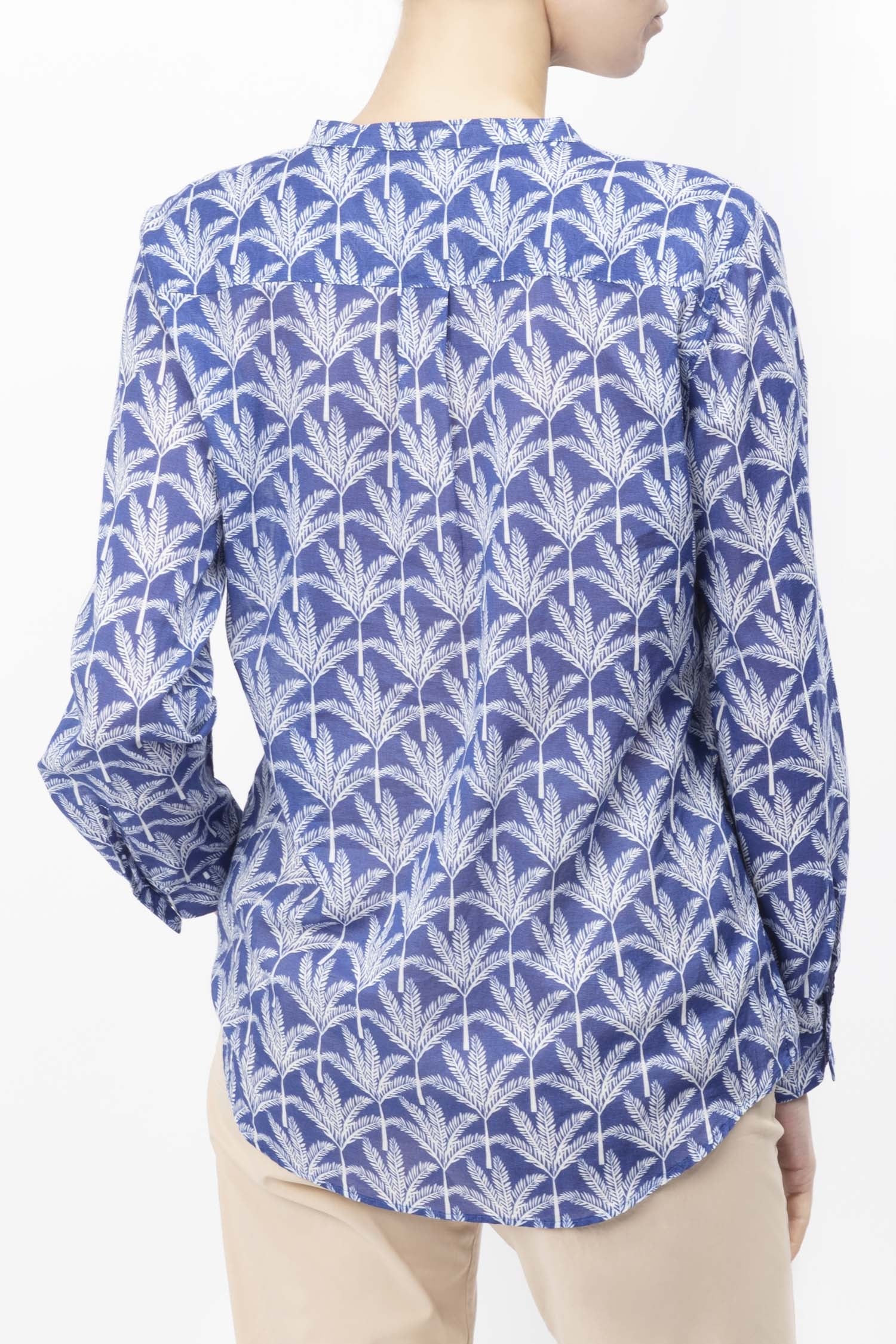 Tropical Printed Cotton Shirt - Image 3