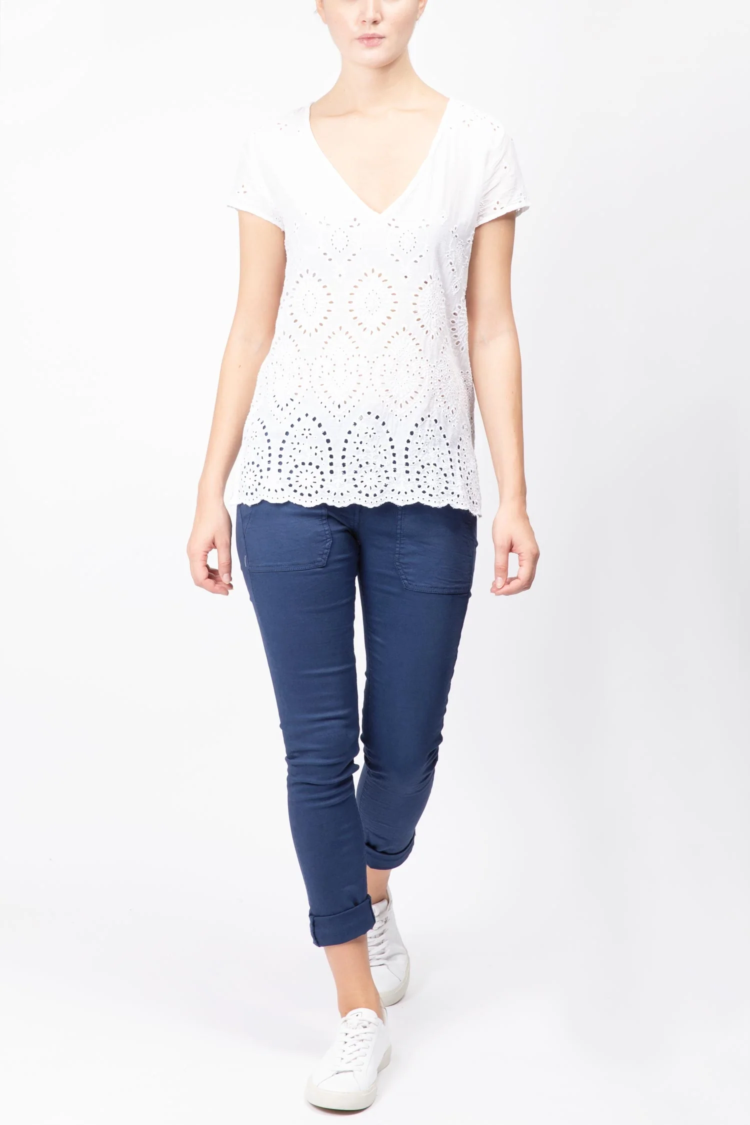 V-neck Lace Top - Image 4