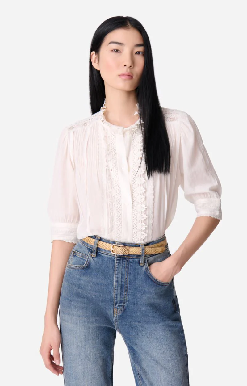 Blouse 2hva27-v09783 Blanc