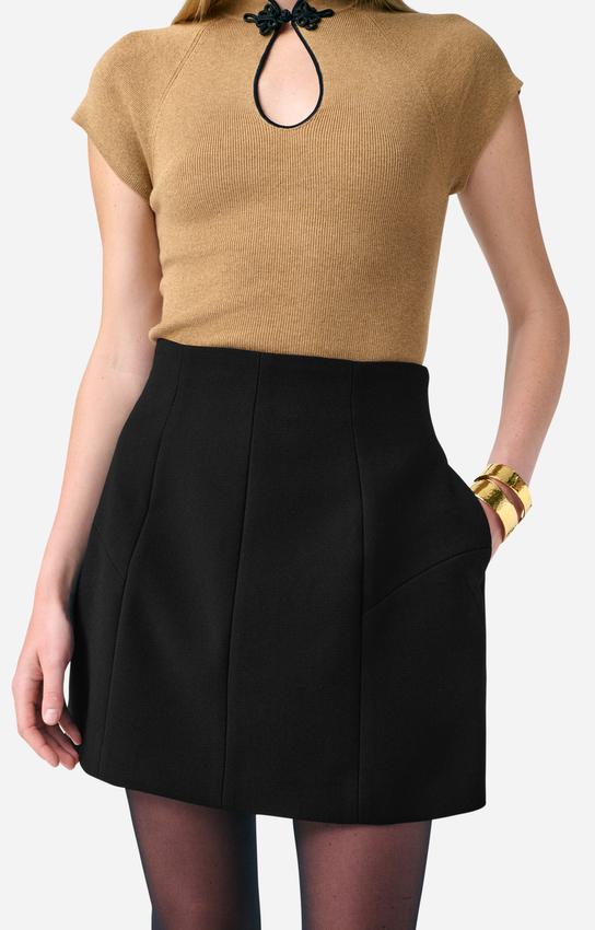 Skirt 5hva73-v07782 Noir - Image 2