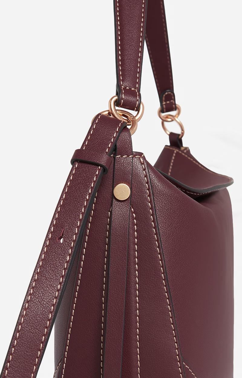 Tote Bag 3hvd85-v40870 Bordeaux - Image 5