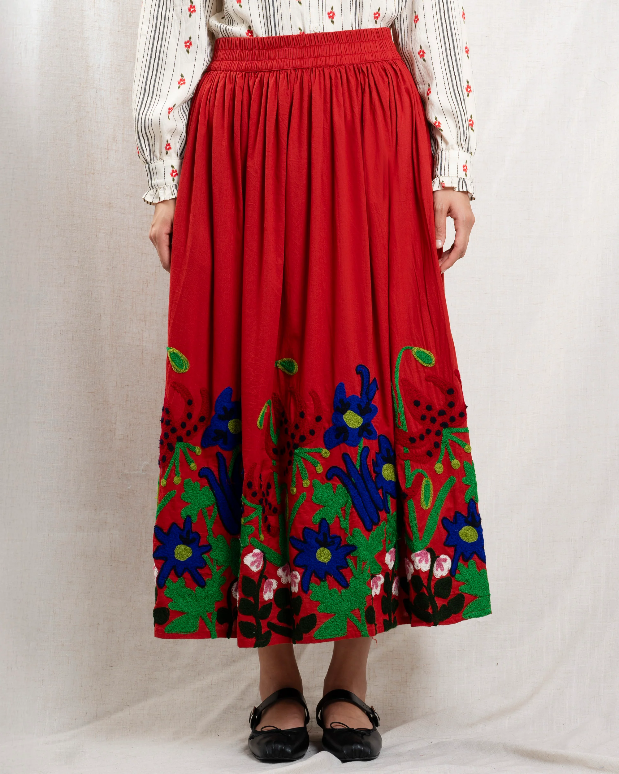 Women's Skirt Knee-Length 100% Polyester - Paradisia - Image 2